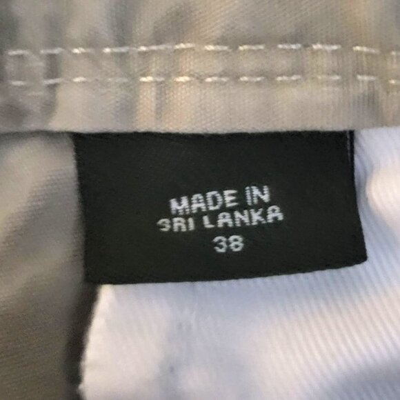 Eddie Bauer Men's Sz 38 Tan Khaki Flat Front 100% Cotton Cargo Hiking Shorts - Picture 5 of 9